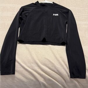 PINK Victoria's Secret Navy Long Sleeve Top